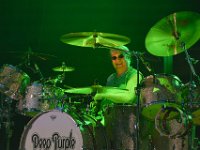 Rockfestival 2016 auf Burg Clam - Deep Purple. Dieses Bild zeigt den Schlagzeuger Ian Paice : Drummer der Rockformation 'Deep Purple' Ian Paice